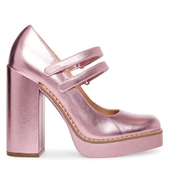 🍬Steve Madden Metallic Pump🍬 - Picture 1 of 7